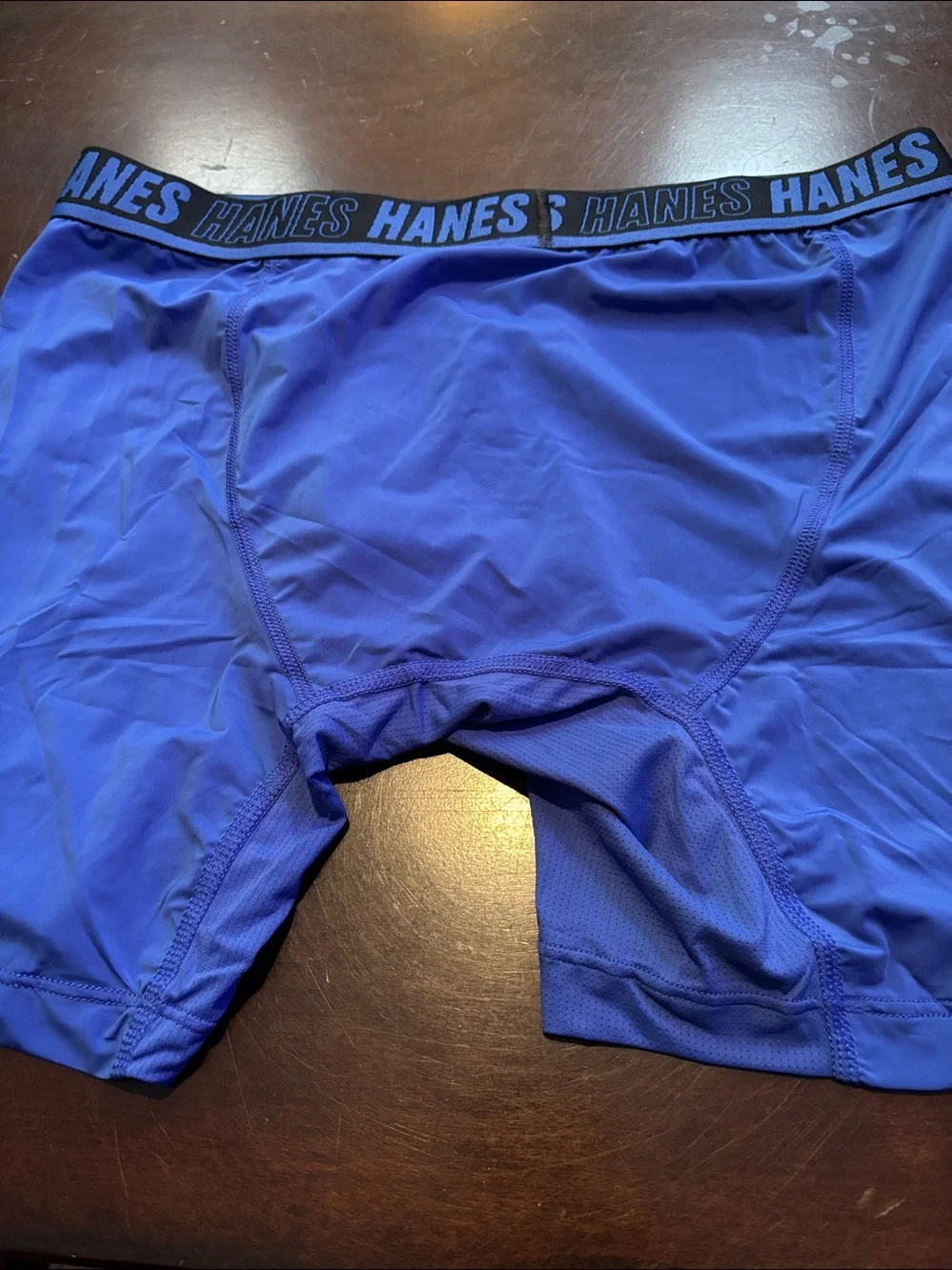 Hanes 3 Pack Supersoft Moisture Wicking Boxer Briefs Blue Red & Black NWT